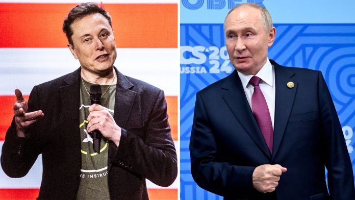 Are Musk and Putin in Regular Contact?