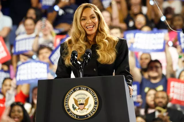 Beyoncé Joins VP Harris in Rally for Abortion Rights