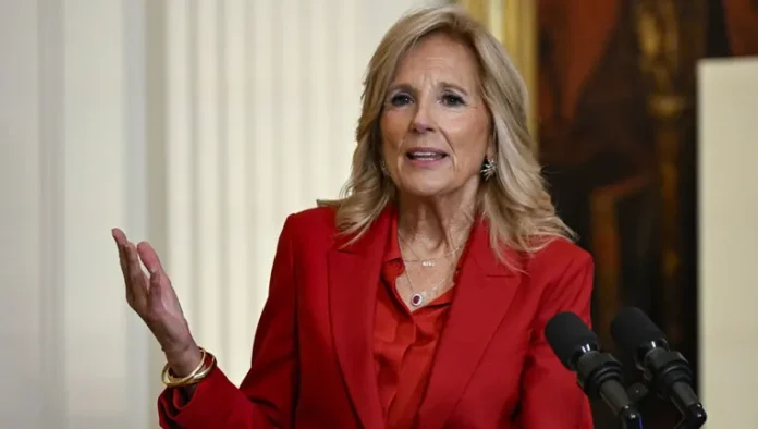 First Lady Jill Biden criticizes Trump