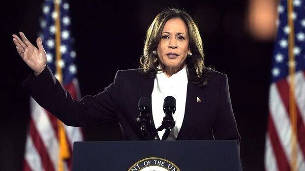 Harris Warns of 'Dangerous Path' Under Another Trump Presidency.