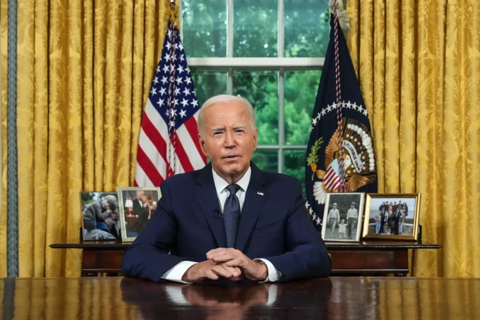 Biden Addresses Nation.