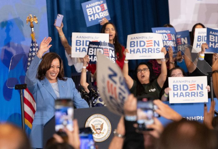 Harris' Hopes Rest on Winning the Female Vote.