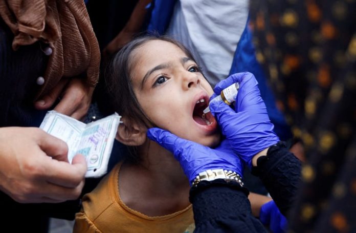 Polio Vaccinations resumed in Gaza on Nov. 2